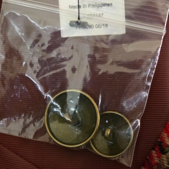 Talbots NWT Shetland Aberdeen Plaid Wool Blend Blazer Red Tan Navy Size 8p - Picture 10 of 10